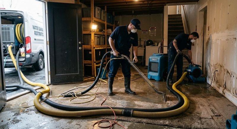 Burst Pipe Cleanup in Scottsdale, AZ