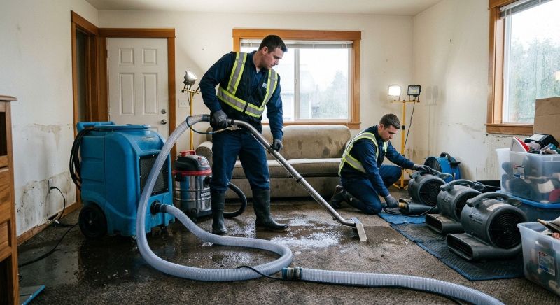 Flood Damage Cleanup in Scottsdale, AZ